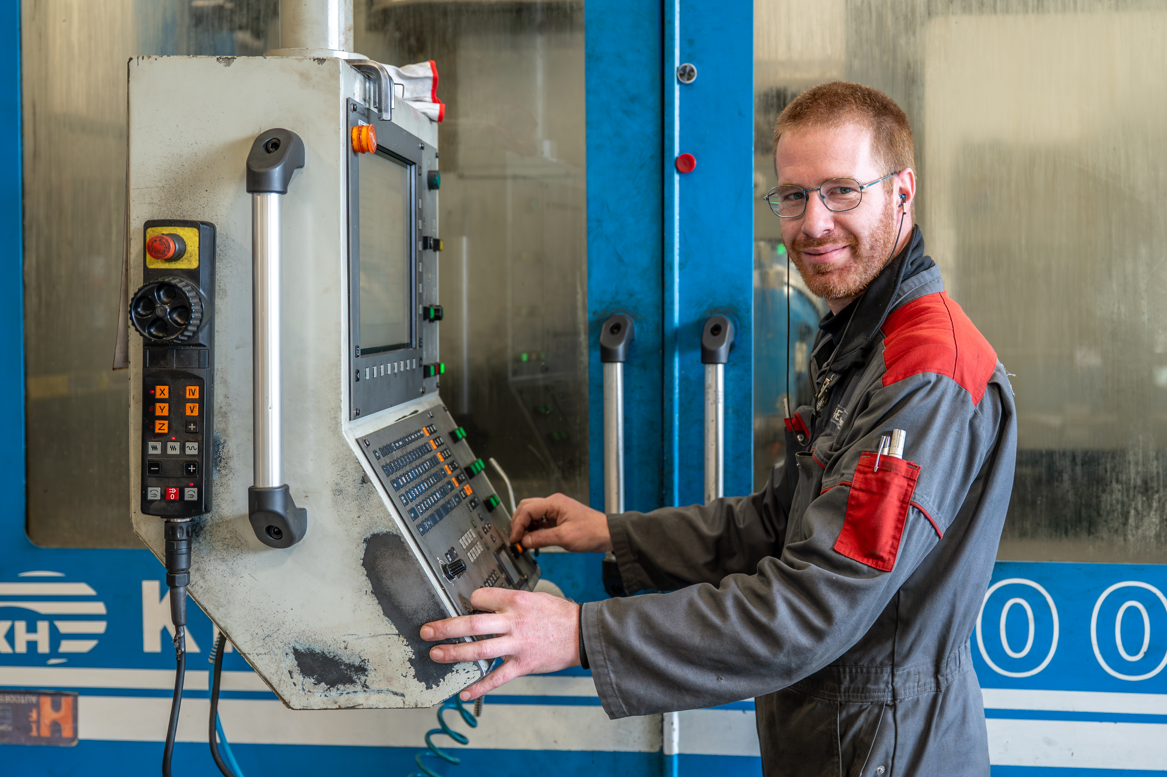 CNC Verspaner / Frezer bij P. van Eijzeren Machinebouw in Borssele