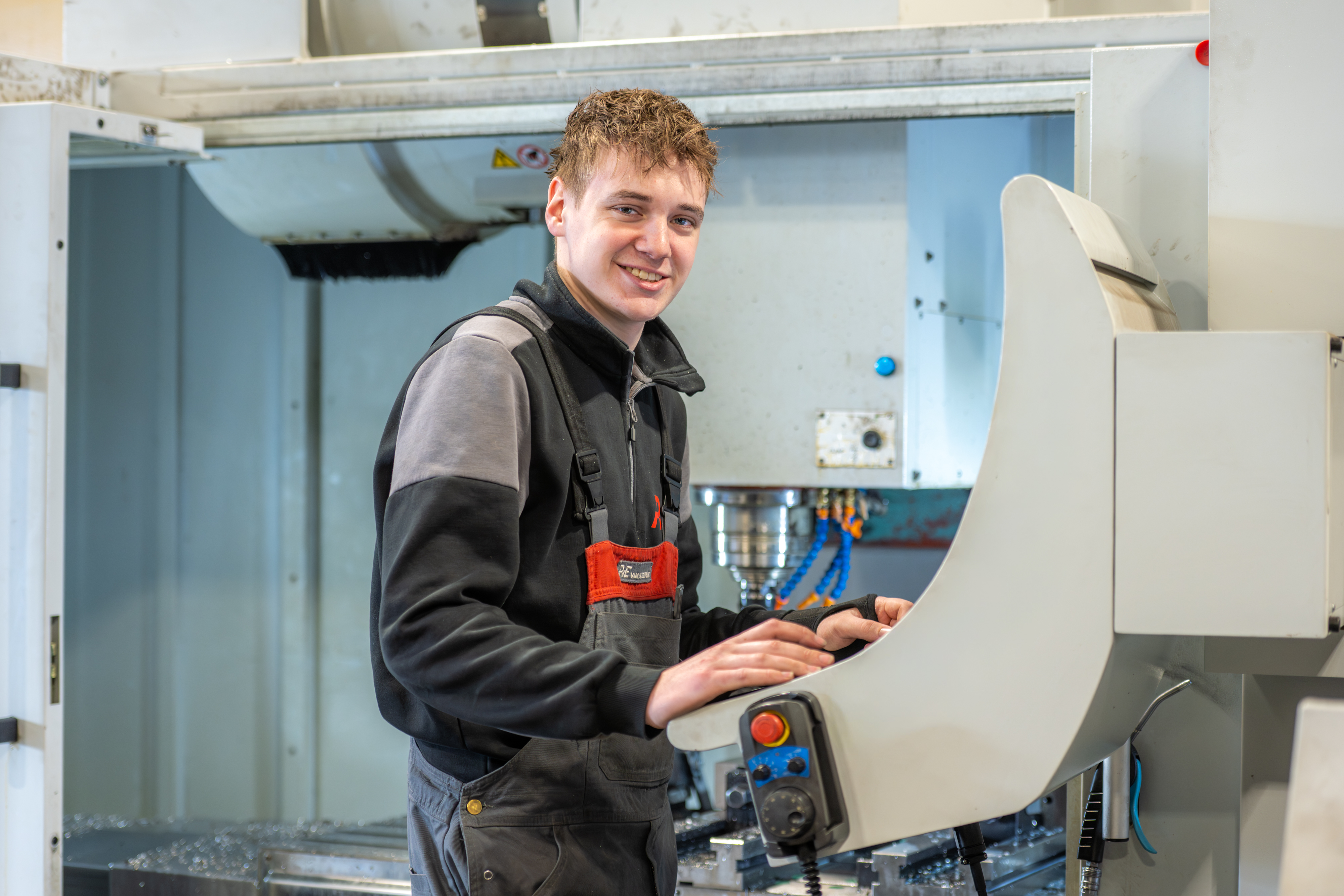 BBL Verspaning bij P. van Eijzeren Machinebouw in Borssele