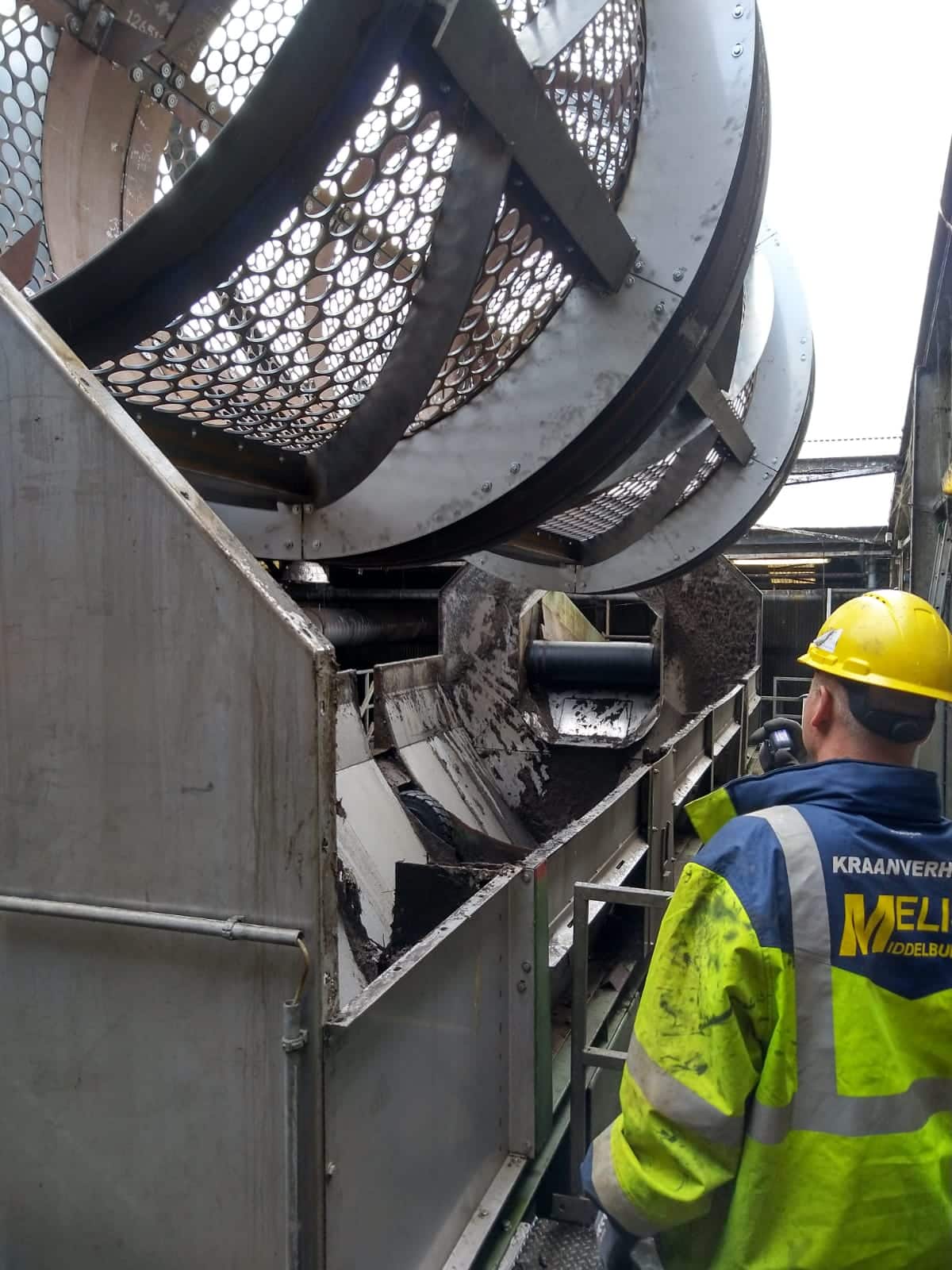Zeeftrommel, Afvalverwerking van P. van Eijzeren Machinebouw