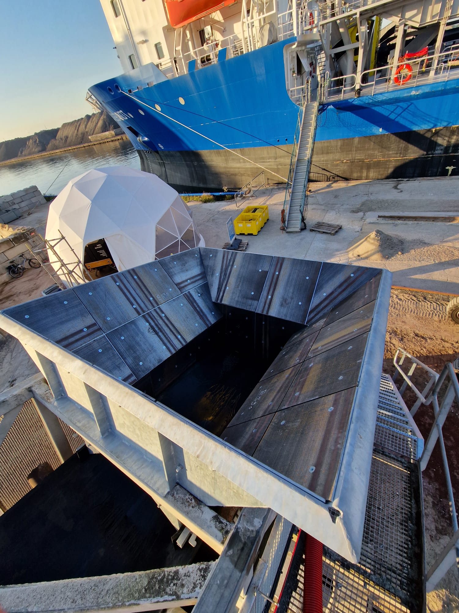 Mobiele Trechter, Bulkgoederen van P. van Eijzeren Machinebouw