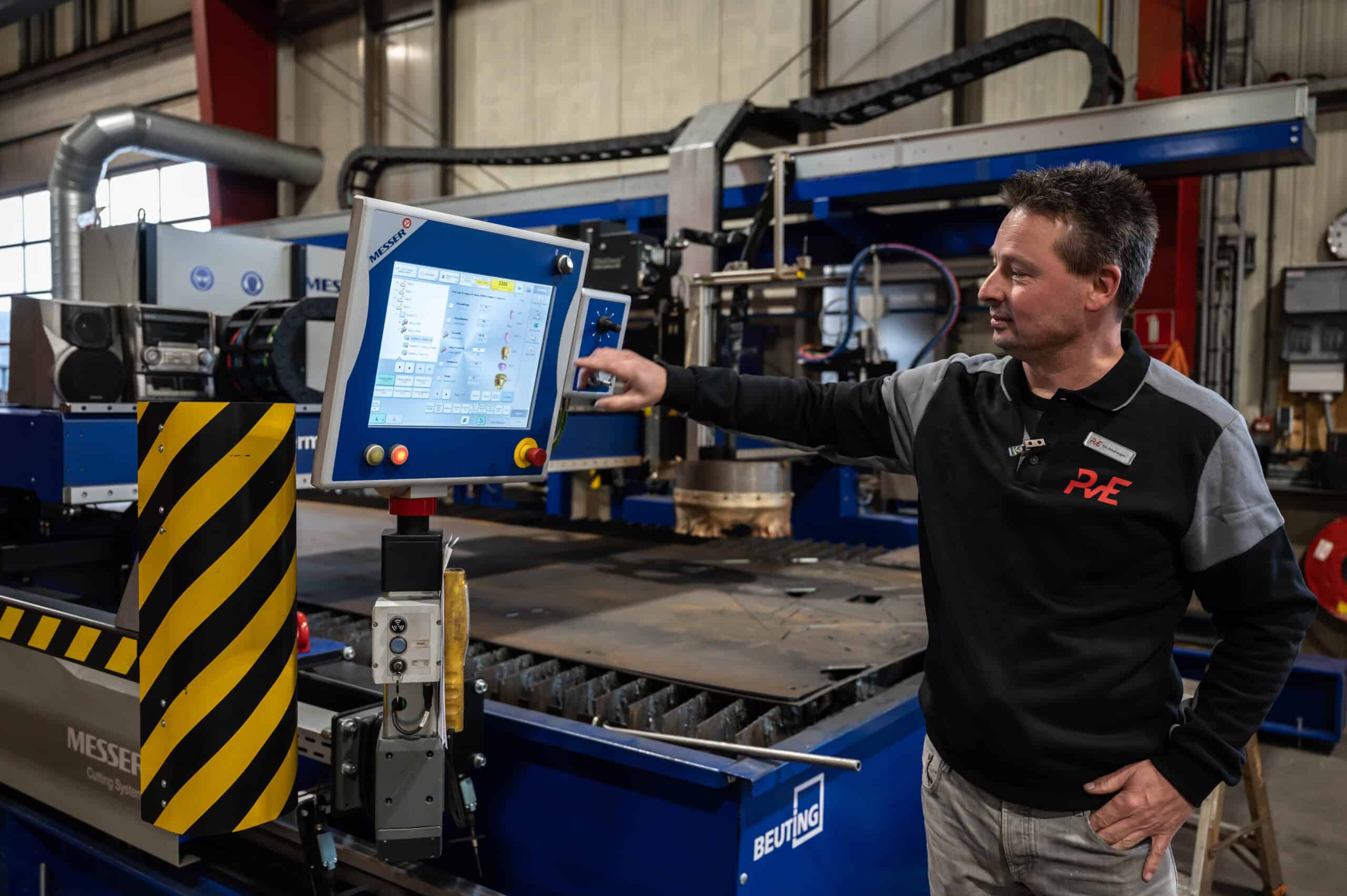 Plaatbewerking in de werkplaats
