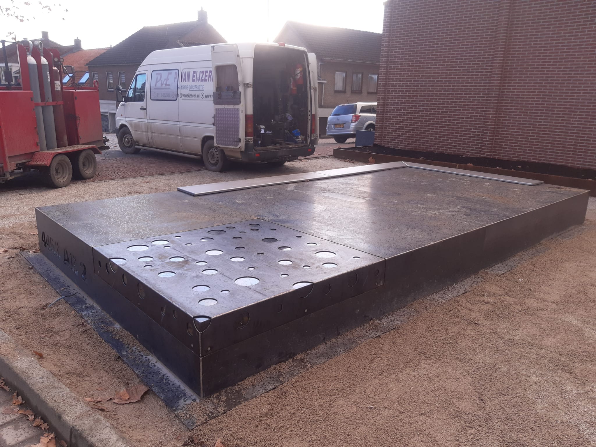 CORTEN STALEN CONSTRUCTIE 1